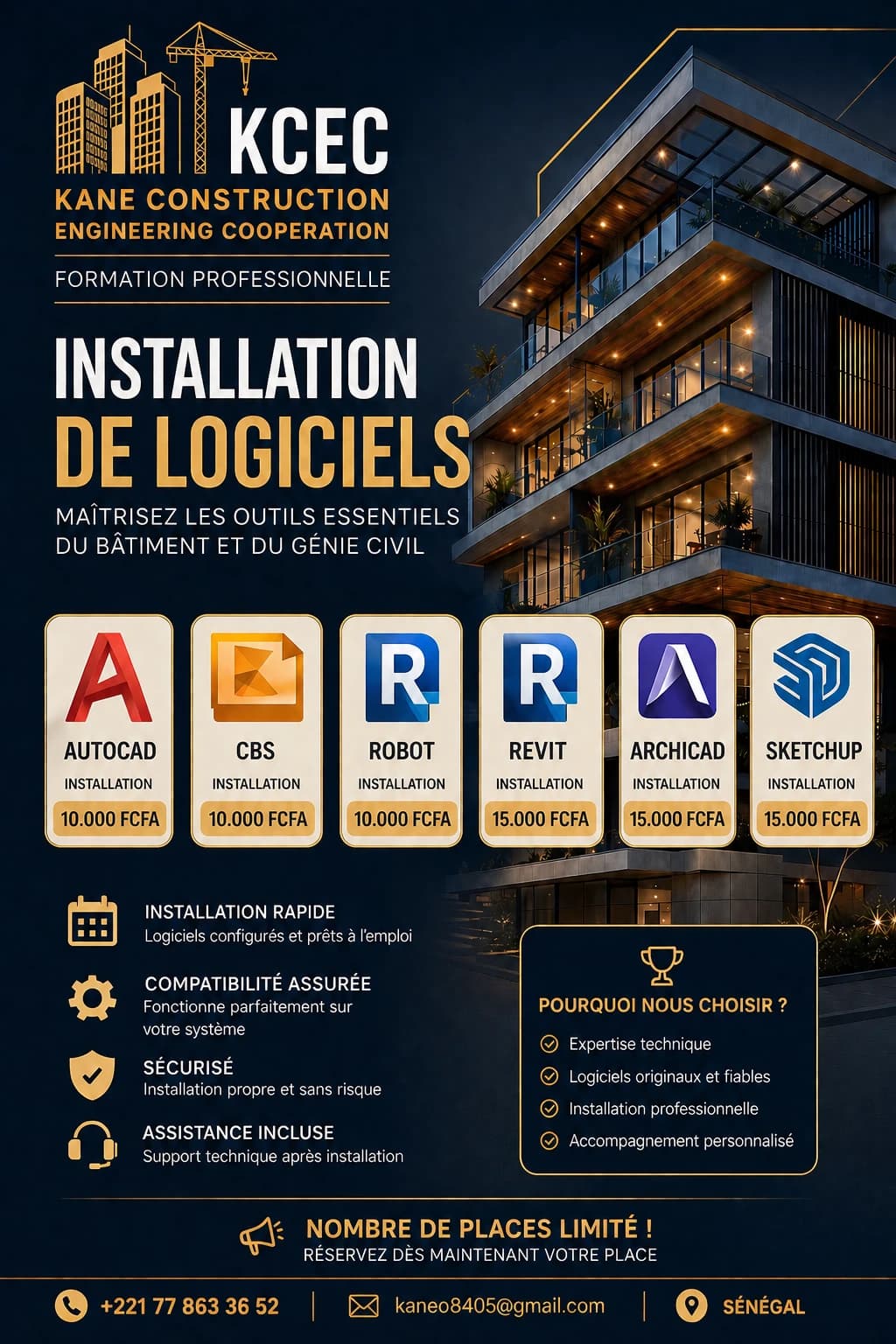 Installation de logiciels